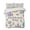 Cream, variant on Quilts King Size Bedding Set, Children's Day Lightweight Quilted Comforter, Airplanes Sailing Boats Tree Cartoon School Reversible Bedspread Coverlet with Pillow Covers for All Season, 96" x 106"