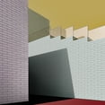 thumbnail image 2 of Schuster, Inge 15x15 White Modern Wood Framed Museum Art Print Titled - Urban abstract, 2 of 4