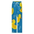 thumbnail image 4 of Bunch of Rubber Ducks Pajamas For Women Loose Retro Night Pajama Pants Comfortable Sleepwear Bottoms Homewear, 4 of 6
