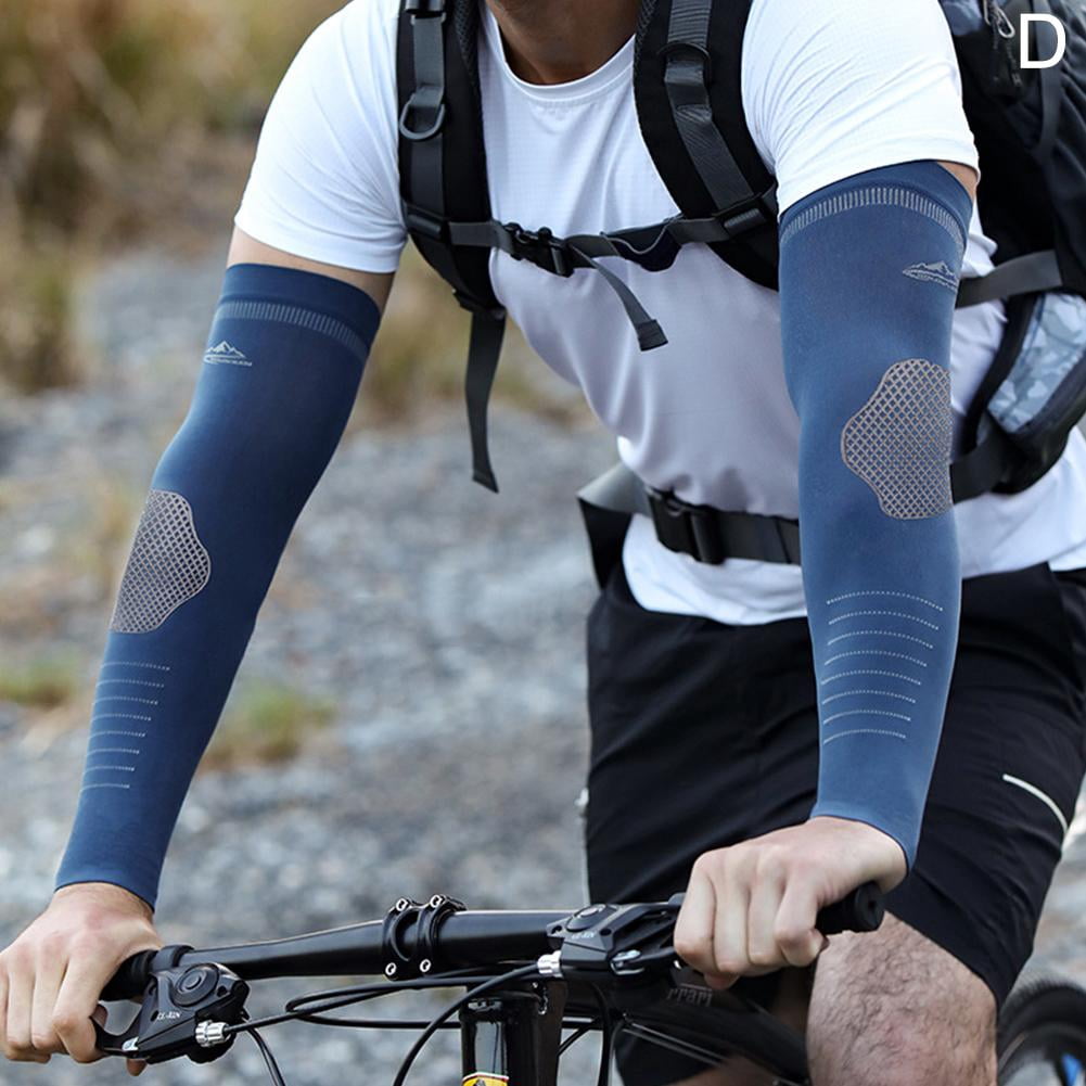 UV Men Women Sun Protection Cooling Arm Sleeves Cycling Sportsxpc