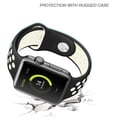 thumbnail image 3 of Compatible con Apple Watch Band 38-40 mm / 42 mm-44 mm, correa de muñeca de repuesto deportiva de silicona transpirable Compatible con iWatch Series 5/4/3/2/1 Xemadio 2033261-24, 3 of 9