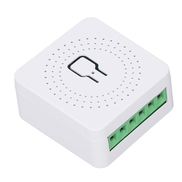 Interruptor De Wifi Inteligente, Ahorro De Energía Menos Interferencia 3500W 16 A ROMPO DE CONTROL REMOTO Tamaño Compacto AC100-240V Para Uso Doméstico