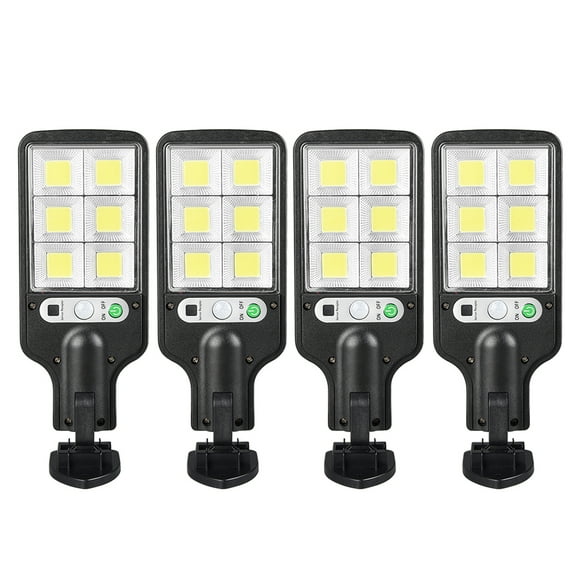 72COB Solar Powered Wall Light PIR Motion Sensor Lights Outdoor Waterproof Solar Street Light Garden