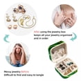 thumbnail image 4 of St. Patrick's Day Travel Portable Square Earring Organizer with Decorative Box – Travel Organizer, Necklace Holder – for Girls and Women, 4 of 6