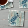 thumbnail image 4 of Thirstystone Arianna Pelican 4-Pack Tumbled Tile Coasters, 4 of 8