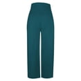 thumbnail image 4 of AILIYIL Oversized Pants Women'S Spring Summer Flared Pants Wide Foot Casual Pants Wide Foot Pants (Green,XXXL), 4 of 5