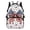American Flag Bow, variant on Mallard Duck Camo Bow Kids Backpack for K-12 Grades 17 Inch Large Capacity Lightweight Schoolbag Back to School Elementary School Backpack for Boys Girls Ages 6-18
