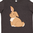 thumbnail image 4 of Inktastic Easter Cute Floppy Ear Brown Bunny Boys or Girls Toddler T-Shirt, 4 of 5