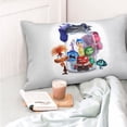 thumbnail image 4 of Lsque inside out 2 Pattern Bedding Waterproof Pillow Protector Zippered Queen – Bed Bug Proof Pillow Encasement-14"x20", 4 of 6