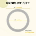 thumbnail image 2 of Blender O-Ring Gasket Seal, Replacement for Black and Decker Blender Gasket Rubber Seal Compatible with Black & Decker, Replaces 132812-07 (4 Pcs), 2 of 7