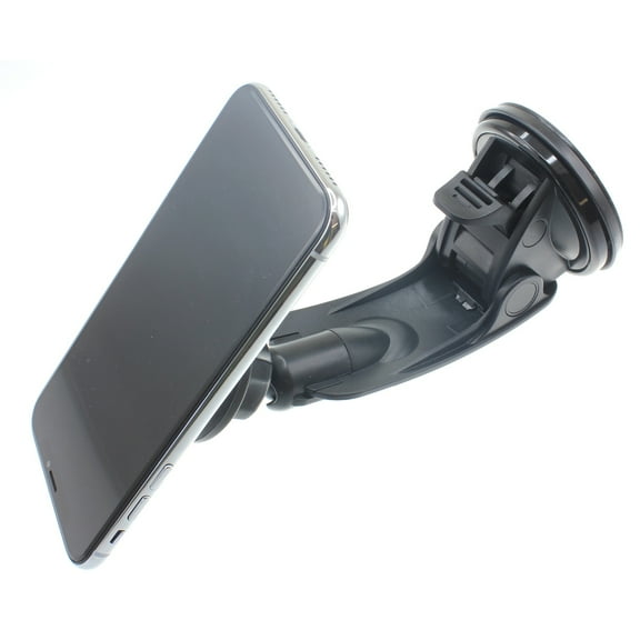 Magnetic Car Mount for iPhone 15/Pro/Max/Plus - Holder Dash Windshield Swivel Strong Grip