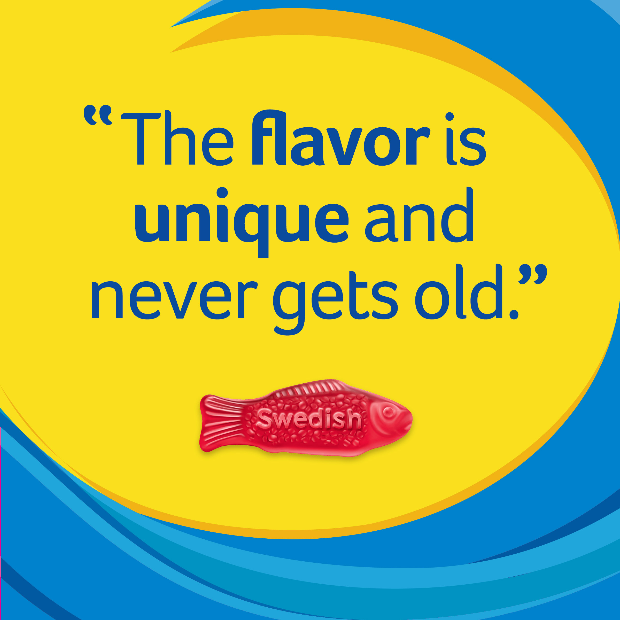 SWEDISH FISH Soft & Chewy Candy, 4 oz Bag