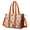 Pioneer Flower Floral-3, variant on Teacher Tote Bag,Pioneer Flower Floral Print Pattern Teacher Utility Tote Bag,Large Work Tote Bags for Women with Multiple Pockets,Top Zipper Closure,13.8x10.6x6.7 Inch