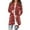 A Red, variant on Christmas Cardigans for Women Open Front Fashion Print Fall Cardigan Casual Loose Outwear Clothes