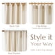 thumbnail image 5 of Cortinas Jinchan, mezcla de lino beige, 240 x 125 cm, 2 paneles, 5 of 6