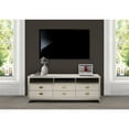 thumbnail image 2 of Michael Amini Menlo Station Contemporary TV Console - Ivory, 2 of 7