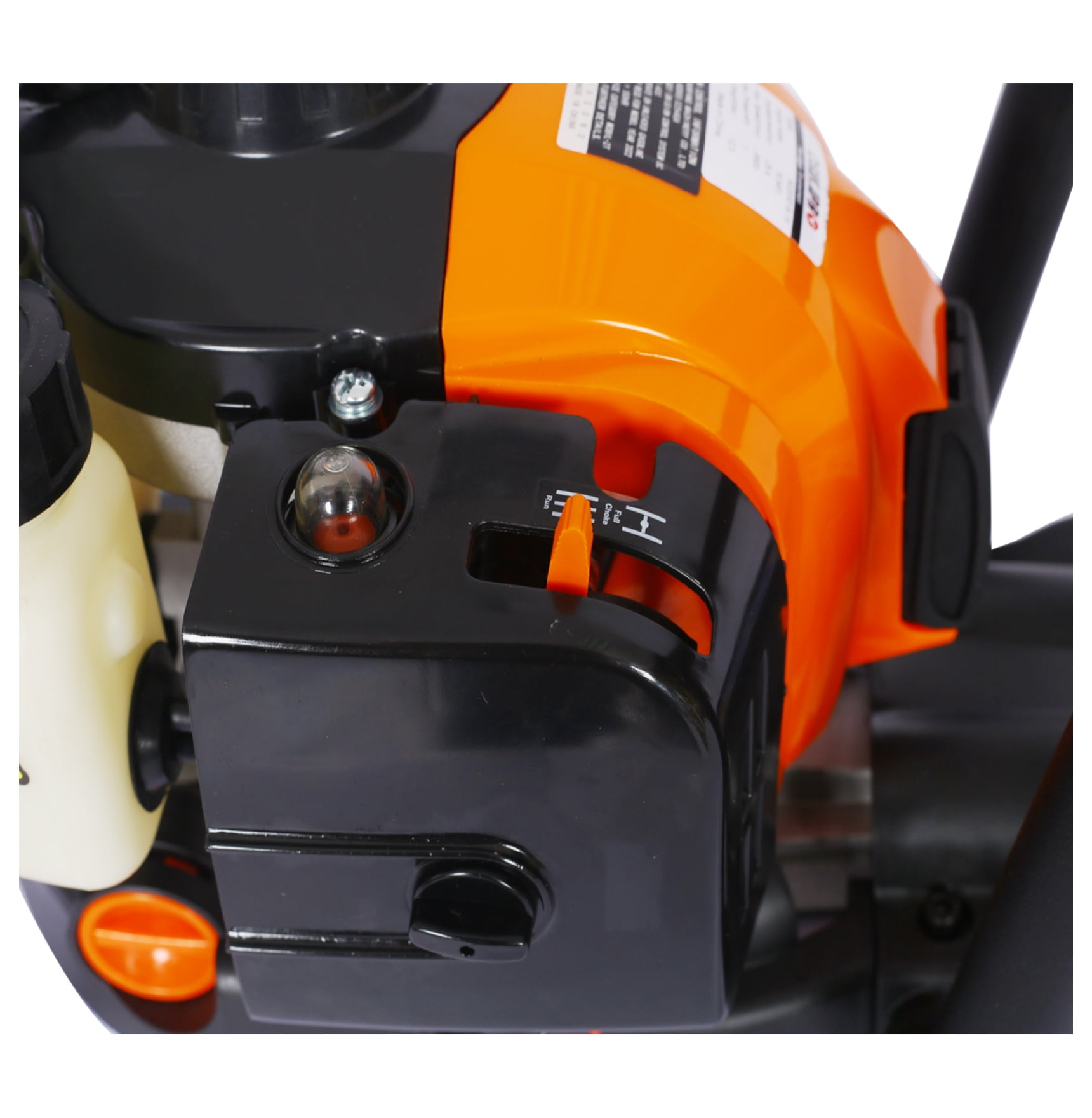 26cc Gas Hedge Trimmer 24 Inch Double Sided - Recoil Start, Lightweight & Low Vibration
