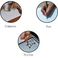 thumbnail image 5 of Bolígrafo metálico magnético de descompresión VyWMNA de Fidget Pen, color negro, 5 of 5