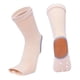 thumbnail image 1 of Paquete de 2-4 calcetines de yoga para mujer, sin dedos, antideslizantes, con agarre de goma, talón, barra de baile 2 piezas, 1 of 8