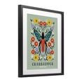 thumbnail image 2 of Stupell Industries Eclectic Symmetrical Grasshopper with Blooms Black Framed Print Under Glass, 17 x 21, by Indira Prieto | IndySign, 2 of 8
