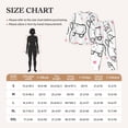 thumbnail image 3 of Rateoe Alpacas and Hearts Pattern Womens Pajamas Set Long Sleeve Sleepwear Button Down Nightwear Soft Cotton Pj Lounge Sets, 3 of 9