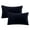 Navy, variant on XYKA Clearance Soft Corduroy Striped Velvet Throw Pillow Set 2-Pack 12" x 20" Rectangle Decorative Cushions for Couch High-Grade Polyester Blend with Plush Velvet Texture Hidden Zipper Design