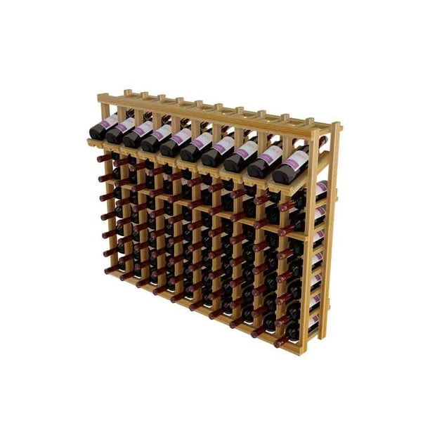 Winemaker Series Wine Rack 3 FT 10 Column Individual Bottle Wine