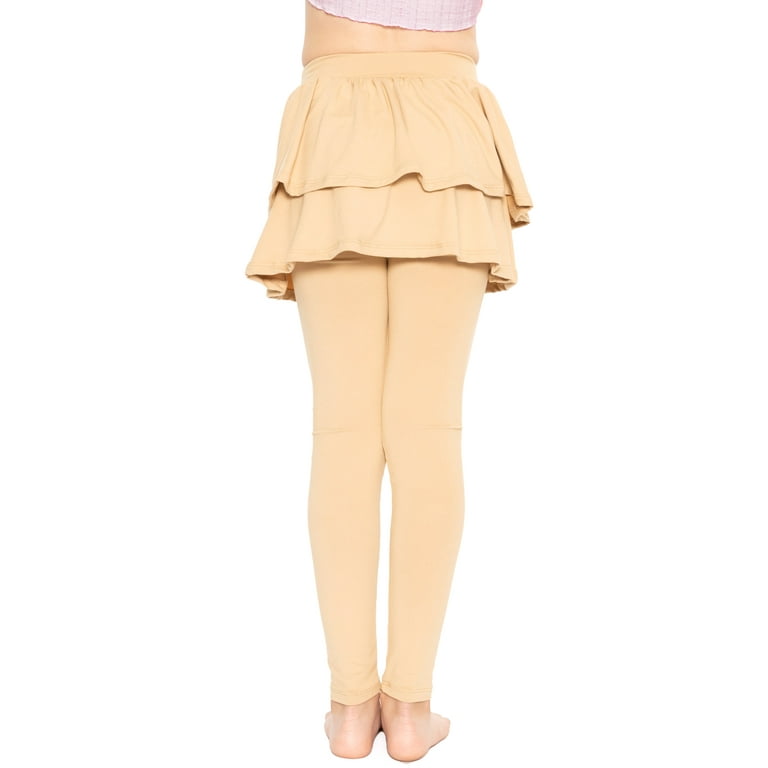 Tiered ruffle skirt leggings sale