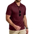 thumbnail image 3 of COOFANDY Mens Fitted Polo Shirts Summer Breathable Golf Collared T Shirts with Pocket for Men, 3 of 7