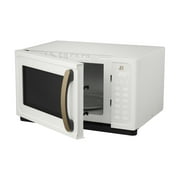 Beautiful 1.1 Cu ft 1000 Watt, Sensor Microwave Oven, White Icing by Drew Barrymore, New