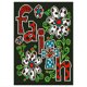 thumbnail image 1 of Cuadros Decorativos 5D bricolaje taladro redondo completo diamante pintura flor luminosa artesanía 30x40cm Sywqhk Nuevos Originales, 1 of 9