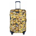 thumbnail image 1 of Custom Minions Luggage Cover Protector Washable Travel Suitcase Covers, 1 of 1