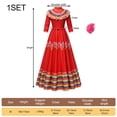 thumbnail image 7 of Vjnyvs Mexican Senorita Dress - Complete Traditional Outfit for Cinco de Mayo Halloween Fiesta Carnival Party, 7 of 7