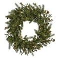 thumbnail image 1 of Vickerman 27442 - 30" Balsam Mix Pine Cone  50 Clear Miniature Lights Christmas Wreath (G120231), 1 of 1