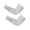 White, variant on Necvior UV for Sun for Protection Arm Sleeves Reflective Strips Outdoor Sport Cool Tatto