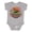 AC-Heather Grey, variant on Fiesta Sombrero Cactus Cinco De Mayo Boys or Girls Baby Bodysuit