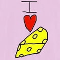 thumbnail image 3 of CafePress - I Love Cheese - Women's Nightshirt, 3 of 4