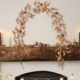 thumbnail image 4 of 5.9FT Fall Garland with Acorn, Pumpkin and Red Berries - Artificial Harvest Thanksgiving Garland for Indoor Outdoor Home Fireplace Mantle Autumn Holiday Christmas Decor, 4 of 6
