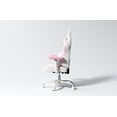 thumbnail image 4 of Seenda Pink Gaming Chair with Cat Ears, Ergonomic Gaming Computer Desk Chair with Cat Paw Lumbar Support, Cute PU Leather Game Chair for Girls Adults, 4 of 6