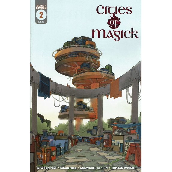 Cities of Magick #2 VF ; Scout Comic Book