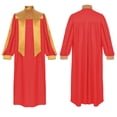 thumbnail image 2 of JOANKDMI Unisex Adult Classic Choir Judge Minister Costume Long Gown Robe with Contrasting Stole for Stage Performance Themed Roleplay Event and Roleplay Suit, 2 of 5