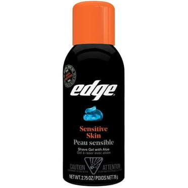 Edge Sensitive Skin Shave Gel for Men, 2.75oz (Pack of 2)