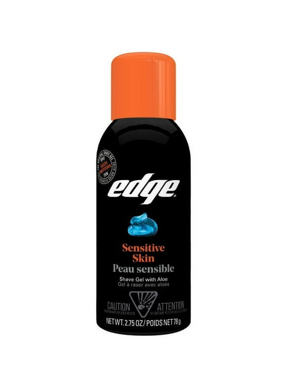 Edge Sensitive Skin Shave Gel for Men, 2.75oz (Pack of 2)