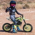 thumbnail image 5 of Seipouy 49cc 2-Stroke Kids Dirt Bike, Gas Power Motocross, Off Road Mini Motorcycle, Pocket Motorbike with Front Rear Disc Brakes, Racing Max Speed 40KM/H, 5 of 9