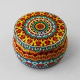 thumbnail image 1 of Caja pequeña de hierro para hornear galletas, caja para té con forma de rosa Luoshi, lata para velas, lata para dulces, tarro para velas, 1 of 6