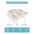 thumbnail image 5 of Quilts Twin Size, Pineapple Soft Comforter Bedding Set for Bed, Yellow Summer Tropical Fruit Minimalist Lightweight Quilted Bedspread with Pillow Cover(2 Pieces) for All Season, 68x86 Inch, 5 of 6