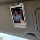 thumbnail image 3 of Marco de fotos para visera de coche, acrílico transparente, con clip, para interior de coche, se adapta a la mayoría de viseras, ideal para fotos familiares de niños o como recuerdo de pareja., 3 of 8