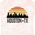 thumbnail image 4 of Inktastic Houston Texas Skyline Retro T-Shirt, 4 of 5