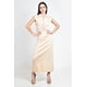 thumbnail image 1 of Vestido midi con detalle drapeado Roman Fashion /Juvenil, 03251 (Beige) beige G, 1 of 5