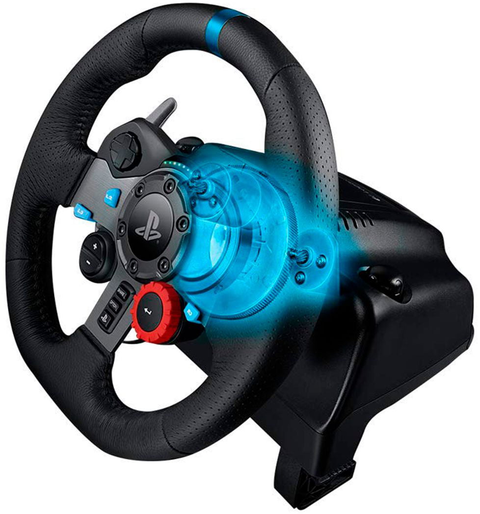 Logitech Driving Force G29 Gaming Racing Wheel With Pedals PC 